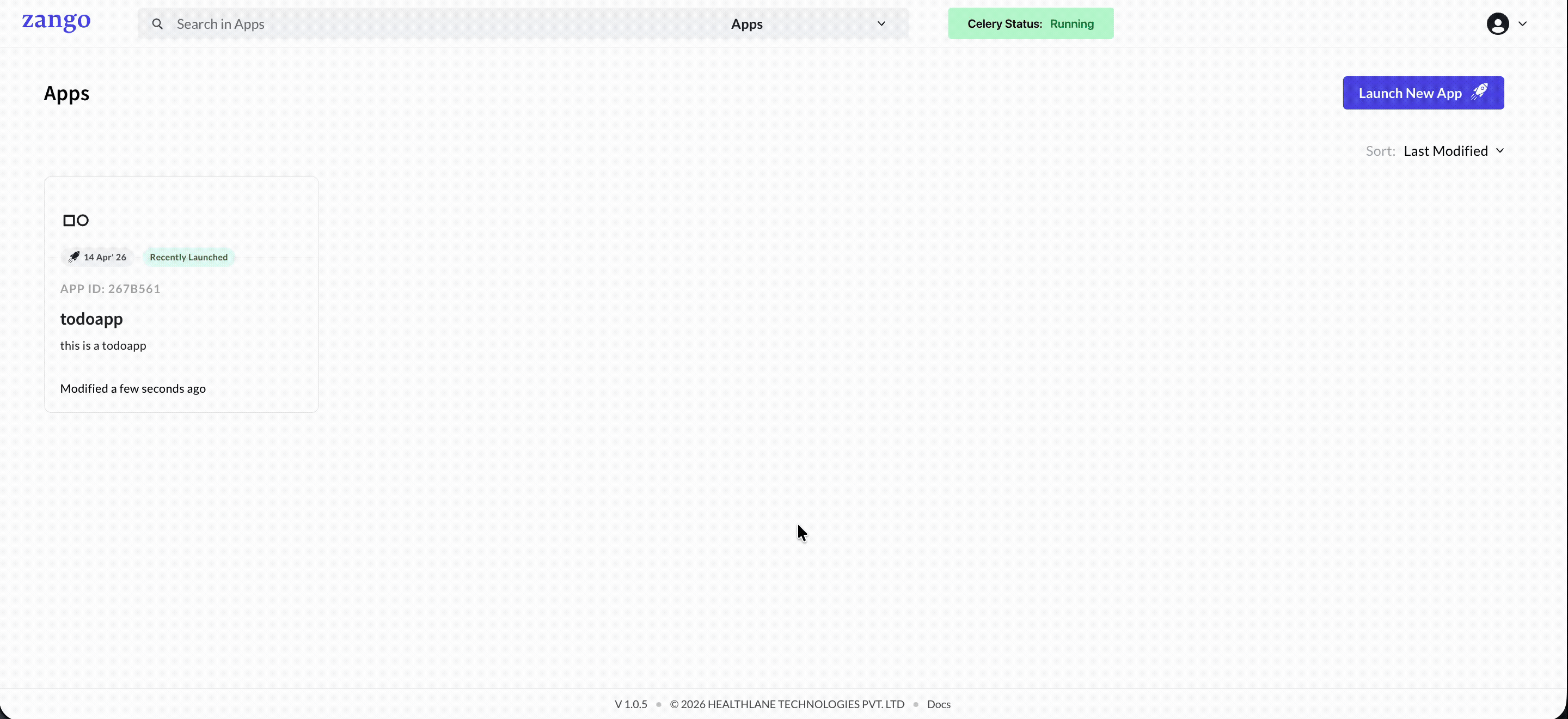Todo app domain
